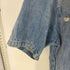 ザラ ZARA Crushed Denim Sweatshirts クラッシュド デニム スウェットシャツ ボロ メンズ import:XL