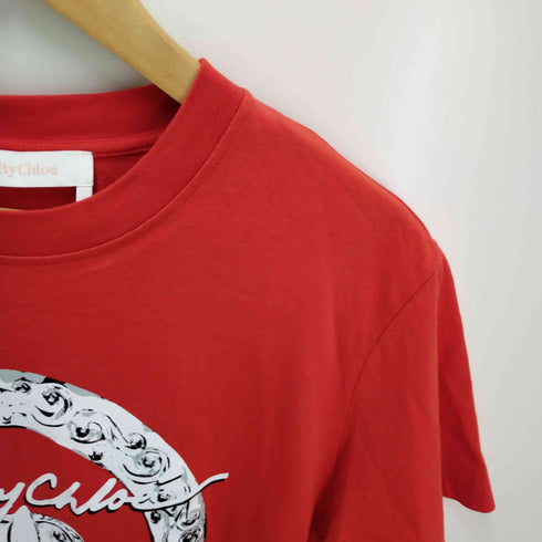 シーバイクロエ SEE BY CHLOE 20AW SBCクラウン ウォッシュドロゴTシャツ レディース import:S