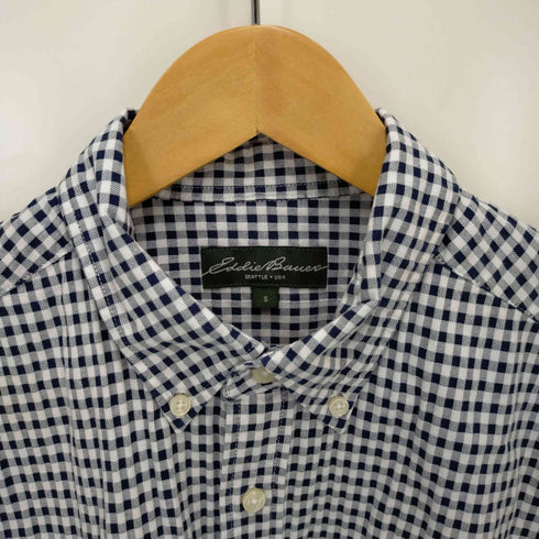 エディーバウアー Eddie Bauer ボタンダウンチェックシャツ メンズ import:S