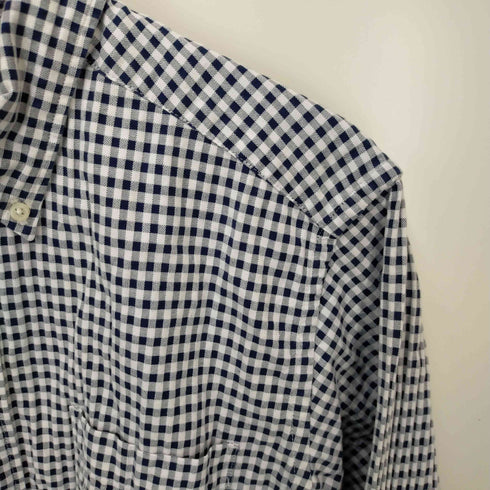 エディーバウアー Eddie Bauer ボタンダウンチェックシャツ メンズ import:S