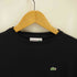 ラコステ LACOSTE ロゴ刺繍 クルーネックロングスリーブTシャツ レディース XXS