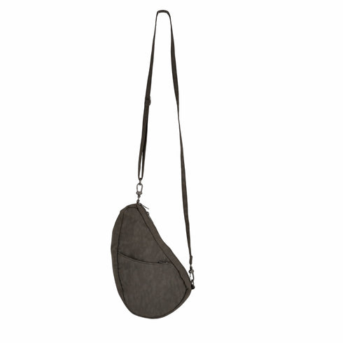 ヘルシーバックバッグ HEALTHY BACK BAG テクスチャードナイロン ラージバッグレット レディース
