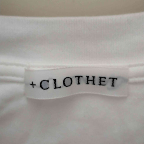 +clothet Tailored T-shirt スビンプラチナムスムース メンズ JPN:1