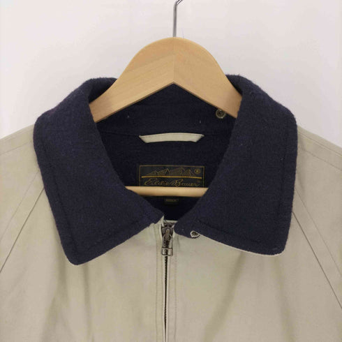 エディーバウアー Eddie Bauer 80S 黒タグ前期 裏地 ウール ジップアップ ハンティングジャケット メンズ import:M