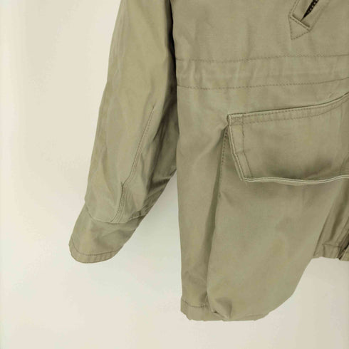 エディーバウアー Eddie Bauer 80S 黒タグ前期 裏地 ウール ジップアップ ハンティングジャケット メンズ import:M