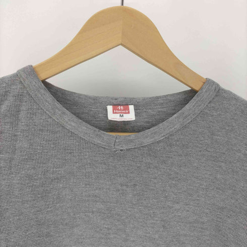 ヘインズ Hanes 80S USA製 サーマル L/S カットソー メンズ import:M