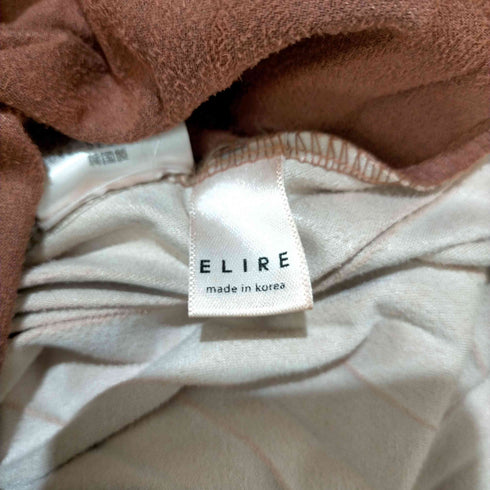 エリート ELIRE スウェードライク プリーツスカート レディース ONE SIZE