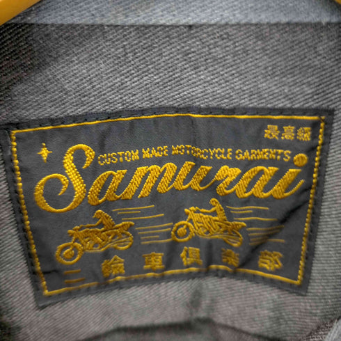 サムライ SAMURAI 二輪車倶楽部 ワーク半袖シャツ メンズ JPN:M