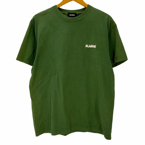 エクストララージ XLARGE スタンダードロゴ刺繍 半袖Tシャツ メンズ JPN:M