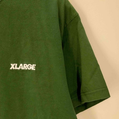 エクストララージ XLARGE スタンダードロゴ刺繍 半袖Tシャツ メンズ JPN:M