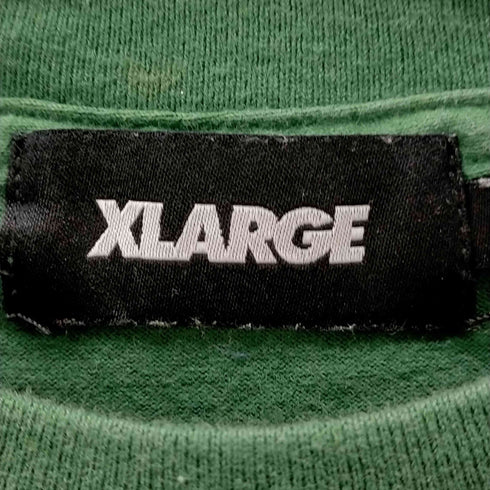 エクストララージ XLARGE スタンダードロゴ刺繍 半袖Tシャツ メンズ JPN:M