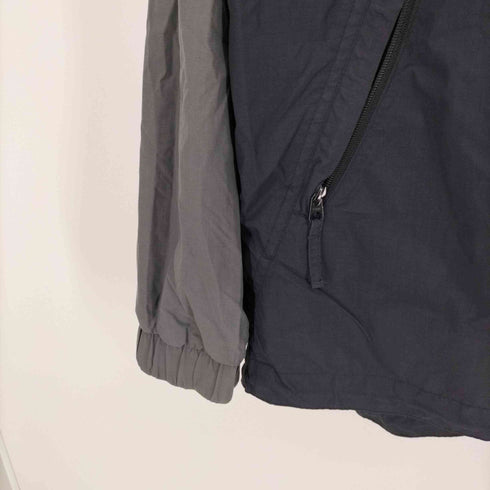 ラッキーストライク LUCKY STRIKE 90-00S 裏地メッシュ ナイロン カラーブロック リップストップ アノラック パーカー メンズ import:L