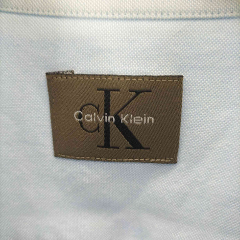 シーケーカルバンクライン ck Calvin Klein オックスフォード ボタンダウン S/S シャツ メンズ