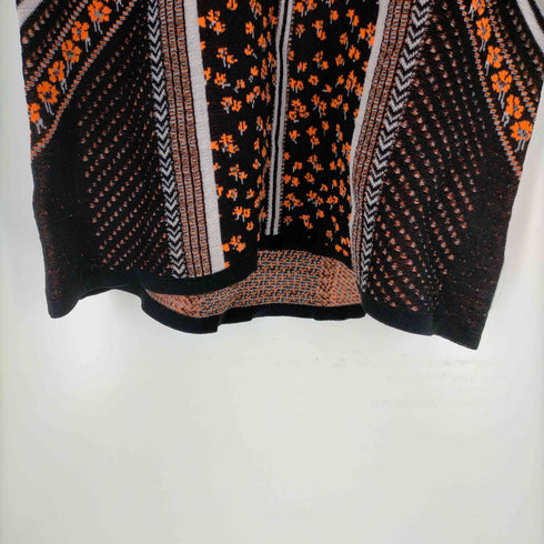 マメクロゴウチ Mame Kurogouchi Osmanthus Motif JacquardPullover金木犀柄ジャガードニット レディース 1