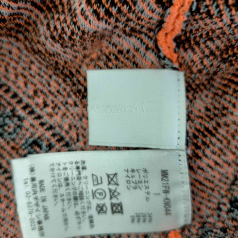 マメクロゴウチ Mame Kurogouchi Osmanthus Motif JacquardPullover金木犀柄ジャガードニット レディース 1