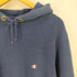 チャンピオン Champion 青単復刻 目付き REVERSE WEAVE リバースウィーブ ヘムライン プルオーバーパーカー メンズ import:L
