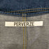 パーバーズ PERVERZE デニムジレ メンズ