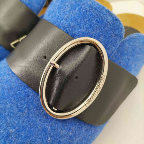 ジェイダブリュアンダーソン JW ANDERSON 21AW FELT LOAFER / フェルト ローファー サンダル (ブルー) メンズ EUR:42