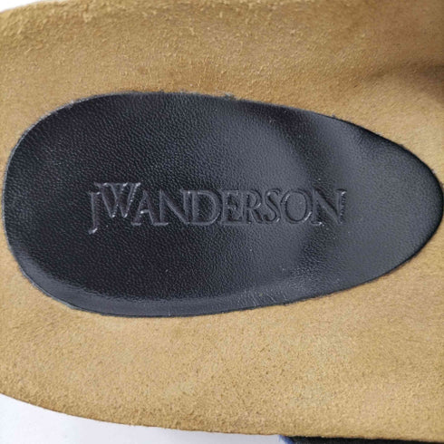 ジェイダブリュアンダーソン JW ANDERSON 21AW FELT LOAFER / フェルト ローファー サンダル (ブルー) メンズ EUR:42