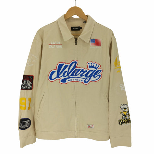 エクストララージ XLARGE RECORDS WORK JACKET レコード ワークジャケット メンズ JPN:XL