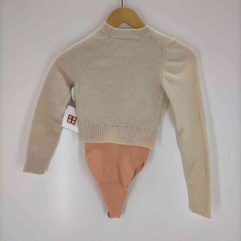 メゾンマルジェラ Maison Margiela ニットドッキング ボディースーツ レディース JPN:XS