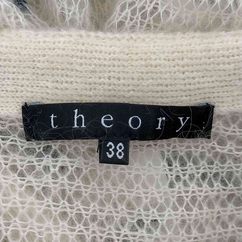 セオリー theory モヘア混 メッシュカーディガン レディース 38