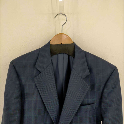 ピエールカルダン pierre cardin チェック 2Bシングルテーラードジャケット メンズ 92-80-170