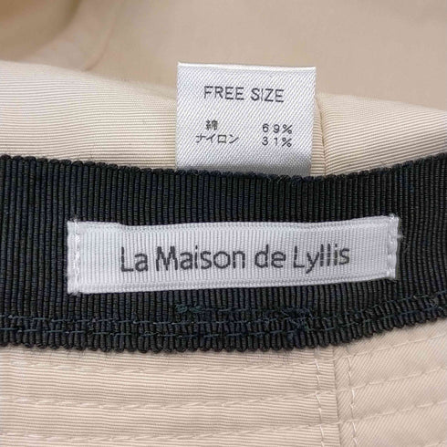 ラメゾンドリリス La Maison de Lyllis バケットハット レディース FREE