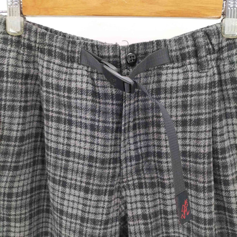 グラミチ GRAMICCI WOOL BLEND TUCK TAPERED PANTS ウール ブレンド タック テーパード パンツ メンズ JPN:M