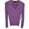 ポロラルフローレン POLO RALPH LAUREN PIMA COTTON Vネック コットンニット レディース import:S
