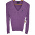 ポロラルフローレン POLO RALPH LAUREN PIMA COTTON Vネック コットンニット レディース import:S