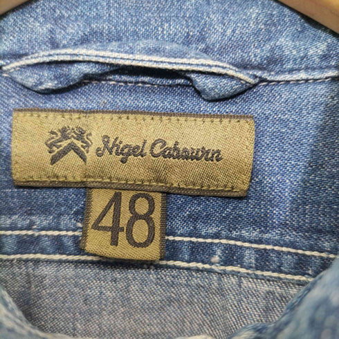 ナイジェルケーボン NIGEL CABOURN P.O.H. NAVAL SHIRT メンズ 48