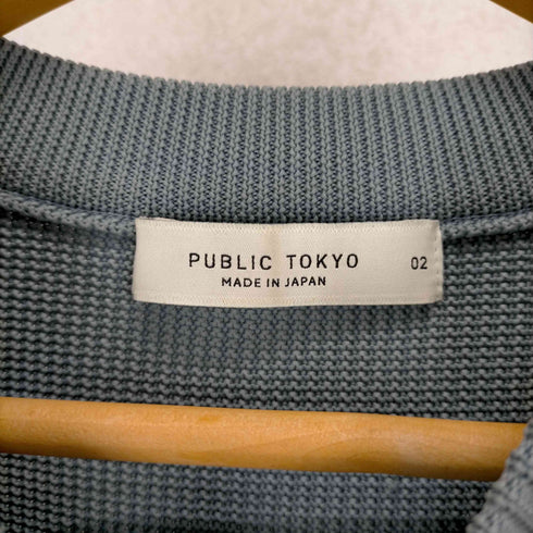 パブリックトウキョウ PUBLIC TOKYO 鹿の子ニット メンズ JPN:2