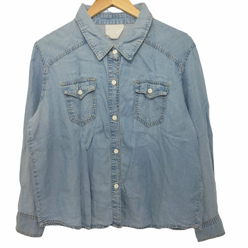 レイビームス Ray BEAMS テンセルワークシャツ レディース