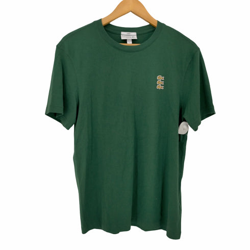 ラコステ LACOSTE レギュラーフィット トリプルワニロゴパッチTシャツ メンズ M
