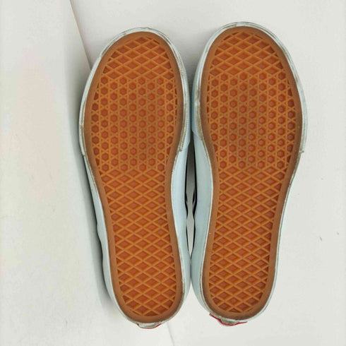 バンズ VANS V98CLA SLIP ON BLK/WHT CHECK レディース JPN:22.5