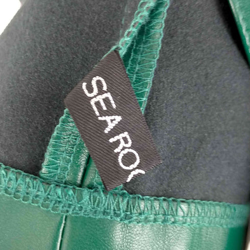 シールームリン Sea Room lynn フェイクレザーシャーリングスカート レディース JPN:M