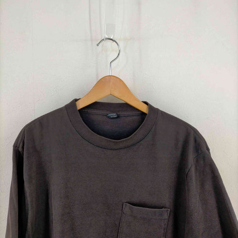 ランズエンド LANDS END USA製 シングルステッチ クールネックTシャツ メンズ JPN:L