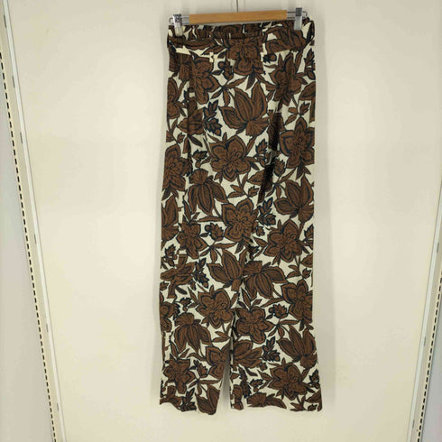 ザラ ZARA TÚNICA ESTAMPADO FLORAL CINTURÓN レディース JPN:M