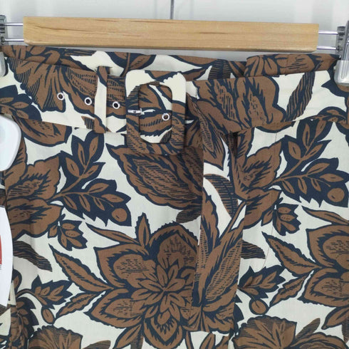 ザラ ZARA TÚNICA ESTAMPADO FLORAL CINTURÓN レディース JPN:M