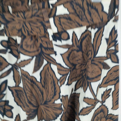 ザラ ZARA TÚNICA ESTAMPADO FLORAL CINTURÓN レディース JPN:M