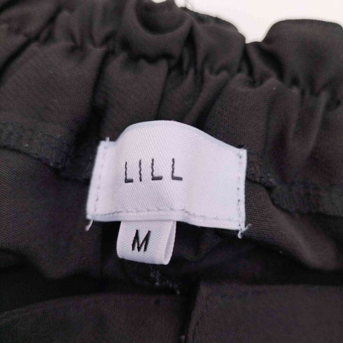 リル LILL ドレープ/ヴィンテージライクデニム/シンセティックレザーワイドスラックスカーゴパンツ メンズ JPN:M
