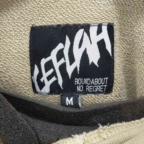 レフラー Leflah ロゴ刺繍フーディー メンズ import:M