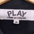 プレイコムデギャルソン PLAY COMME des GARCONS ロゴ刺繍 ポロシャツ レディース JPN:S