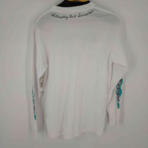 レフラー Leflah ファイヤーパターンロンT メンズ import:M