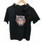ケンゾー KENZO フリル切替 ロゴ刺繍 ショートスリーブカットソー Tシャツ レディース import:S