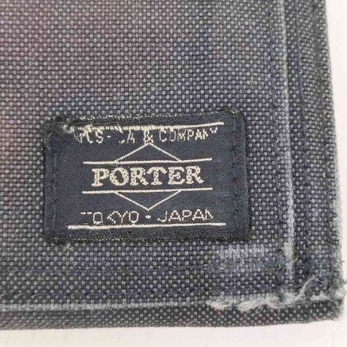 ポーター PORTER キャンバス 二つ折り財布 メンズ