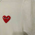 プレイコムデギャルソン PLAY COMME des GARCONS ロゴプリント ワッペン クルーネックTシャツ レディース JPN:S