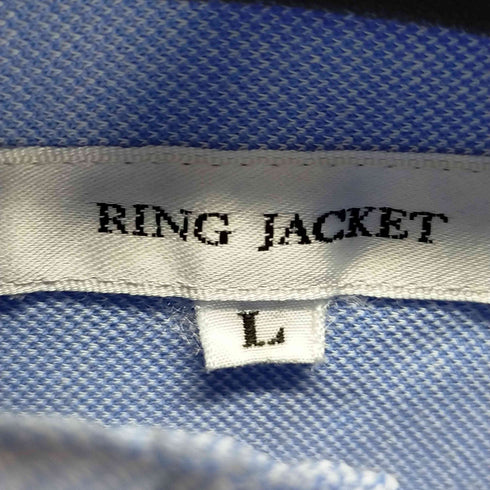 リングジャケット RING JACKET S/Sシアサッカーシャツ メンズ JPN:L