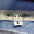 リングジャケット RING JACKET S/Sシアサッカーシャツ メンズ JPN:L